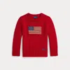 Polo Ralph Lauren Ralph Lauren The Iconic Flag Sweater In Red