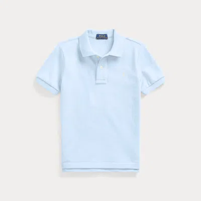 Polo Ralph Lauren Kids' Ralph Lauren The Iconic Mesh Polo Shirt In Blue