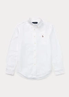 Polo Ralph Lauren Boys' Cotton Oxford - Little Kid, Big Kid In New Rose