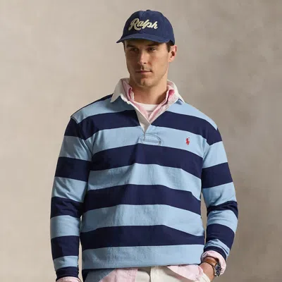 Polo Ralph Lauren Ralph Lauren The Iconic Rugby Shirt In Blue