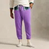 Polo Ralph Lauren Ralph Lauren The Rl Fleece Sweatpant In Purple