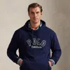 Polo Ralph Lauren Ralph Lauren The Rl Fleece Western-logo Hoodie In Blue