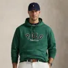 Polo Ralph Lauren Ralph Lauren The Rl Fleece Western-logo Hoodie In Green