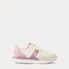 Polo Ralph Lauren Ralph Lauren Train 89 Color-blocked Sneaker In Pink
