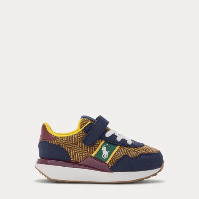 Polo Ralph Lauren Kids' Ralph Lauren Train 89 Herringbone Ps Sneaker In Multi