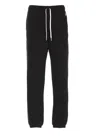 Polo Ralph Lauren Ankle-length Athletic Pants With Tapered Cuffs In Black