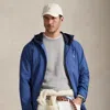 Polo Ralph Lauren Ralph Lauren Twill Hooded Jacket In Blue