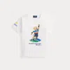 Polo Ralph Lauren Polo Bear Crew Neck T-shirt In White
