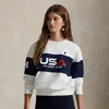 Polo Ralph Lauren Ralph Lauren U.s. Ryder Cup French Terry Crewneck In Multi