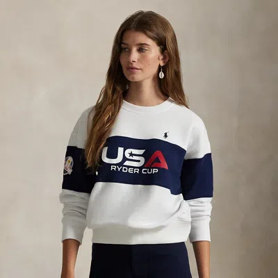 Polo Ralph Lauren Ralph Lauren U.s. Ryder Cup French Terry Crewneck In Multi