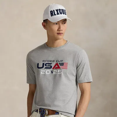 Polo Ralph Lauren Ralph Lauren U.s. Ryder Cup Graphic T-shirt In Gray