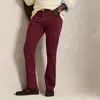 Polo Ralph Lauren Ralph Lauren Varick Slim Straight Stretch Sateen Pant In Red