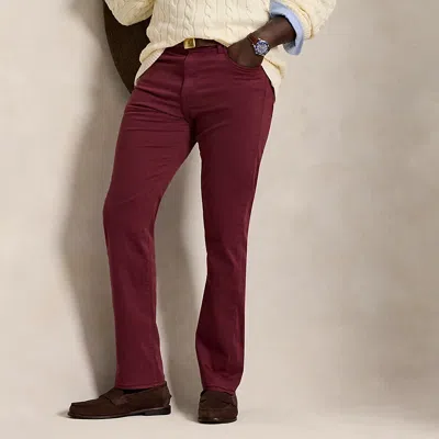 POLO RALPH LAUREN RALPH LAUREN VARICK SLIM STRAIGHT STRETCH SATEEN PANT