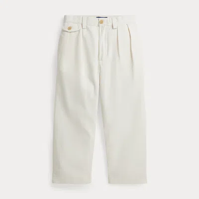 Polo Ralph Lauren Kids' Ralph Lauren Whitman Relaxed Fit Chino Pant In White