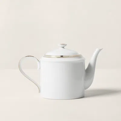 Polo Ralph Lauren Wilshire Teapot In Silver/white