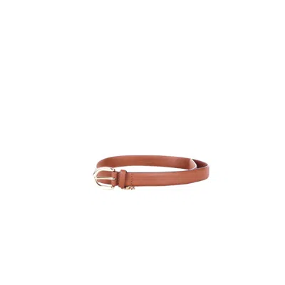 Polo Ralph Lauren Ralph Lauren Woman Belt 412802952 005 Classic Dress Casual Med Tan In Other