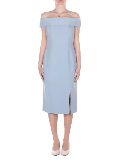 Polo Ralph Lauren Ralph Lauren Woman Dress 253982166 006 Woven Bodycon Dresses Blue