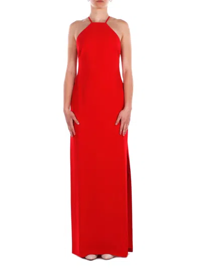 Polo Ralph Lauren Ralph Lauren Woman Dress 253p10146 001 Woven Gown Dresses Red