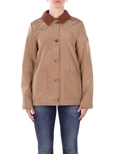 Polo Ralph Lauren Ralph Lauren Woman Jacket 297p10884 001 Bnd Sh Sb Unlined Coat Tan In Other