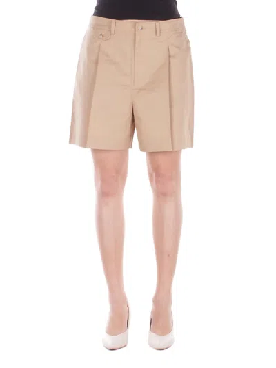 Polo Ralph Lauren Ralph Lauren Woman Shorts 200p08852 001 Woven Shorts Tan In Other
