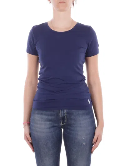 Polo Ralph Lauren Ralph Lauren Woman T-shirt 4p0486 815 T-shirt Polo Navy In Blue