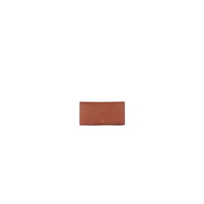 Polo Ralph Lauren Ralph Lauren Woman Wallet 432802917 010 Slim Wallet Medium Tan In Other