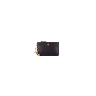 Polo Ralph Lauren Ralph Lauren Woman Wallet 432876731 002 Zip Card Cas Card Case Small Black
