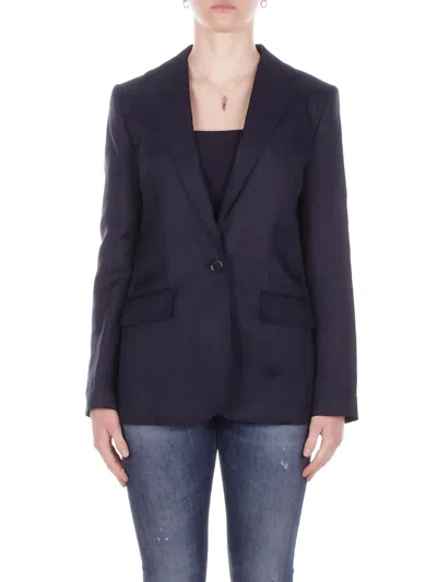 Polo Ralph Lauren Ralph Lauren Women's Jacket 200p13643 001 Woven Blazer Sport Coat Navy In Other