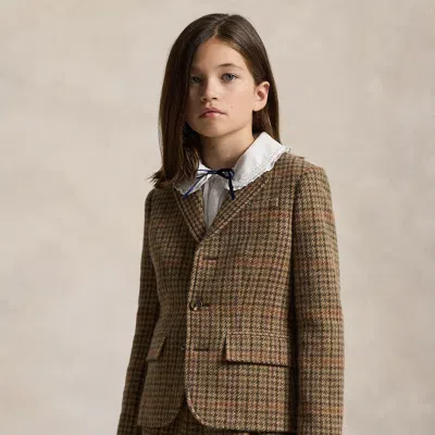 Polo Ralph Lauren Kids' Ralph Lauren Wool Blazer In Multi