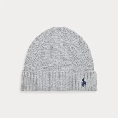 Polo Ralph Lauren Kids' Ralph Lauren Wool Hat In Gray
