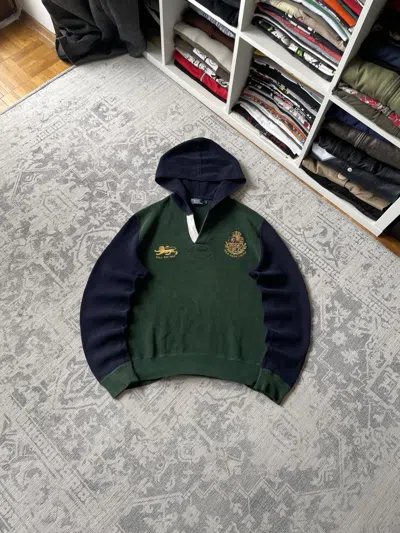 Pre-owned Polo Ralph Lauren Ralph Laurent Hoodie Knitwear Boxy Japanese Y2k