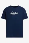 Polo Ralph Lauren Ralph Print T-shirt In Blue