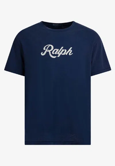 Polo Ralph Lauren Ralph Print T-shirt In Blue