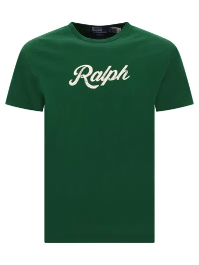 Polo Ralph Lauren "ralph" T-shirt In Green