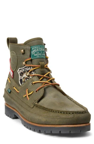 POLO RALPH LAUREN POLO RALPH LAUREN RANGER PATCH WORK BOOT 