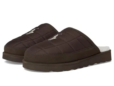 Polo Ralph Lauren Reade Scuff Ii Slippers In Brown