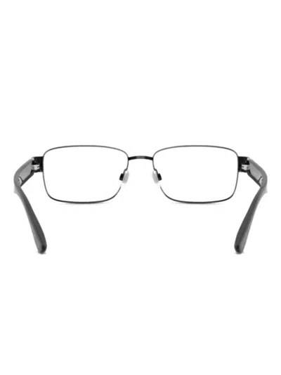 Polo Ralph Lauren Rectangle-frame Glasses In Black