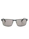 Polo Ralph Lauren Rectangle-frame Sunglasses In Black