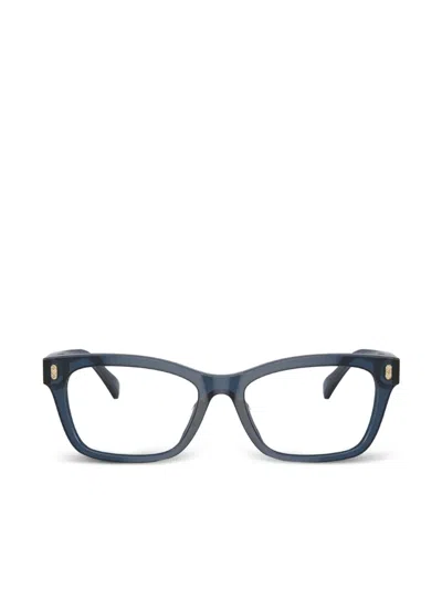 Polo Ralph Lauren Rectangle-frame Glasses In Gray