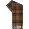 Polo Ralph Lauren Recycled Classic Plaid Scarf In Brown
