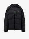 Polo Ralph Lauren Gorham Water-repellent Ripstop Fabric Down Jacket Clothing In Black