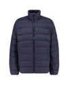 Polo Ralph Lauren Quilted Blue Recycled Polyester Puffer Jacket In Blue