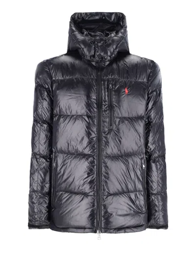 Polo Ralph Lauren Recycled Nylon Jacket In Black