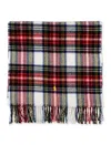 Polo Ralph Lauren Multicolor Tartan Scarf With Decorative Fringes In Multi