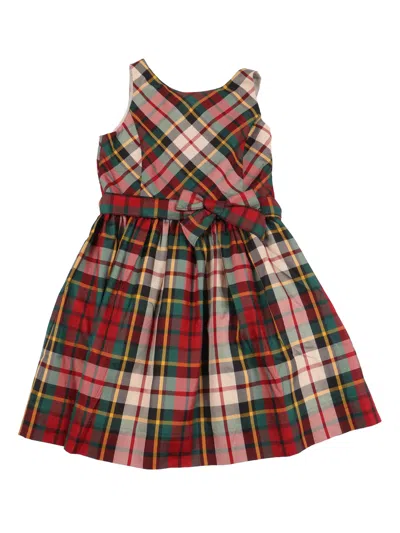 Polo Ralph Lauren Woven Fit & Flare Dresses In Multi