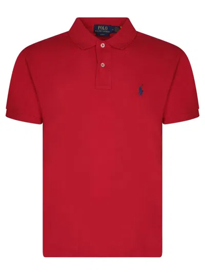 Polo Ralph Lauren Classic Fit Cotton Polo In Ruby Heather