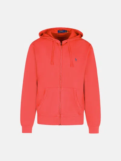 Polo Ralph Lauren Red Cotton Sweatshirt
