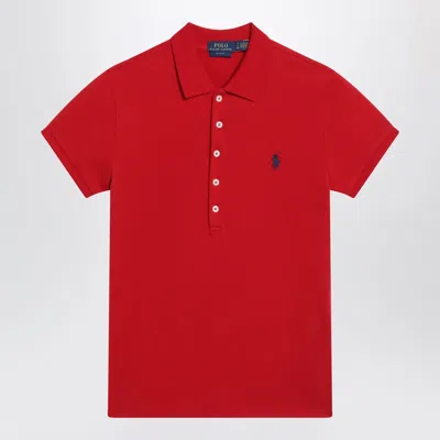 Polo Ralph Lauren Red Slim-fit Polo Shirt