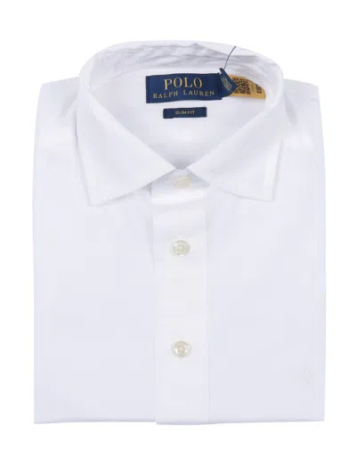 Polo Ralph Lauren Regent Tops Dress Shirt In White