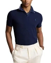 Polo Ralph Lauren Regular Fit Textured Polo Sweater In Blue